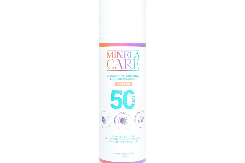 Minela Care Hydrating Mineral Face Sunscreen Tinted 