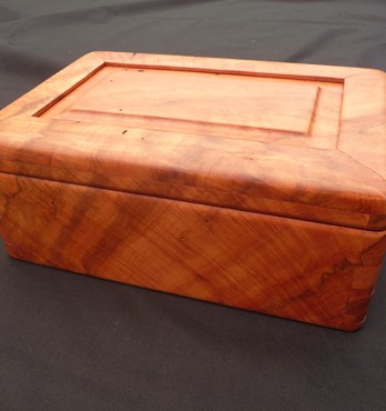 Wooden Burl Boxes Image