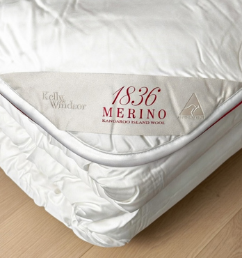 1836 Pure Fine Merino Wool Quilt Image