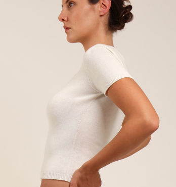 Plain Knit Baby Tee Image