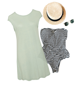 Beach Holiday Dress Merino + Tencel Blend Image