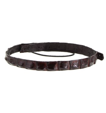 Crocodile Hatband With Croc Teeth Image