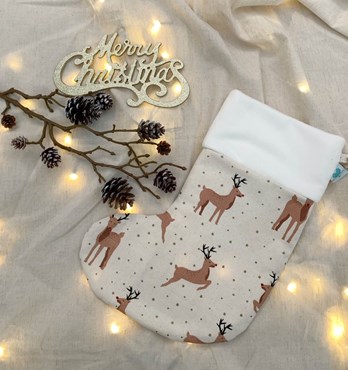 Christmas Newborn Stocking Image