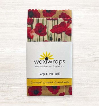 Large (Twin-Pack) Beeswax Wraps Image