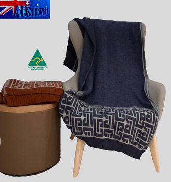 Australian Alpaca Blanket European Design Image