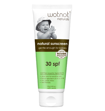 Wotnot Natural Baby Sunscreen Image