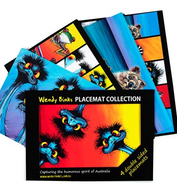 Placemats - Boxed Set of 4 Double Sided Placemats Image
