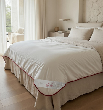 1836 Pure Fine Merino Wool Quilt Image