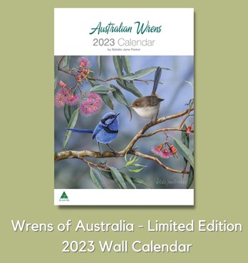 Wrens of Australia - Limited Edition 2023 Wall Calendar Image