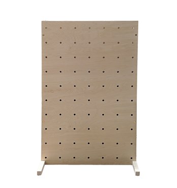 Double Sided Freestanding Pegboard Image