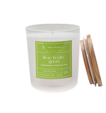Lemongrass & Persian Lime Soy Candle | 285ml Image