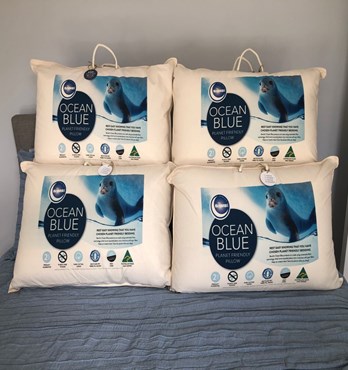 Ocean Blue Pillows Image