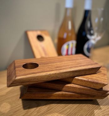 Floating Hardwood Wine Stands Image