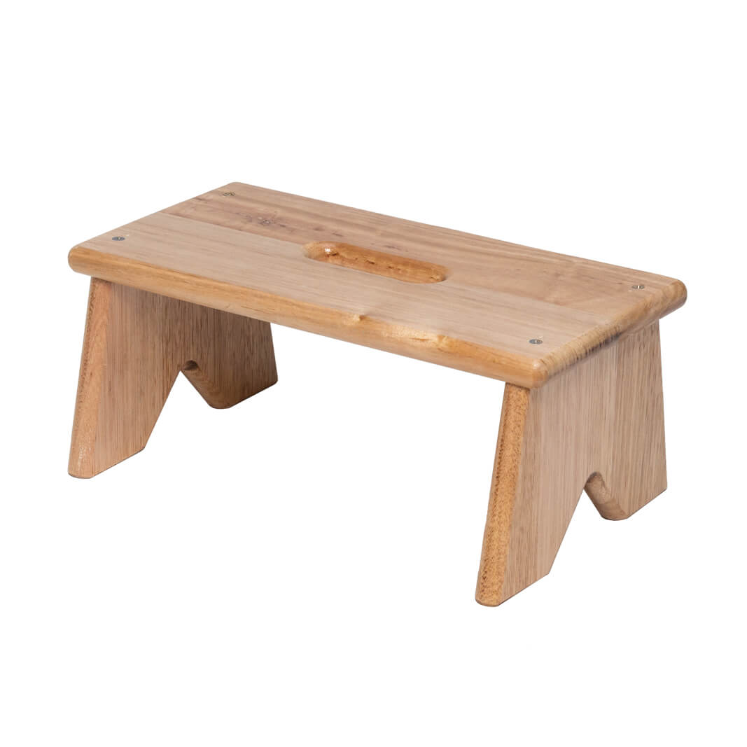 Step Stool - Wooden (Tasmanian Oak) - 1 Step - 6” High - The Australian ...