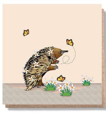 Catching Butterflies Greeting Card Image