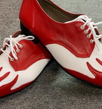 Hand made leather shoes Image