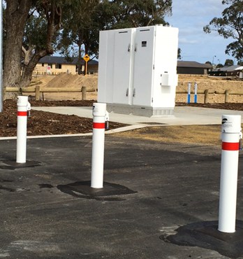 Boss Retractable and Removable Bollards Image