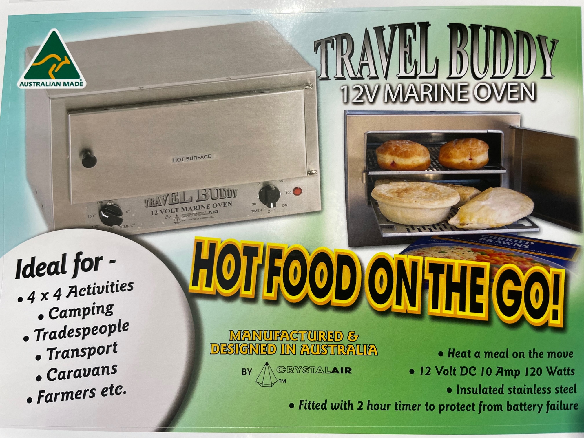 travel buddy oven bcf