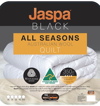 Jaspa Black Quilts Image