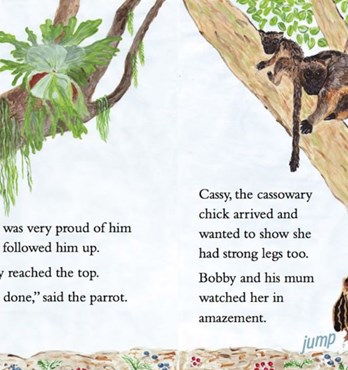 Children's Book - Bobby the Tree Kangaroo Image