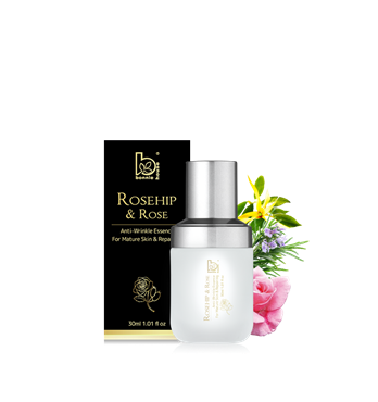 Bonnie House Rosehip & Rose Anti-Wrinkle Essence for Mature Skin & Repairing 30ml Image