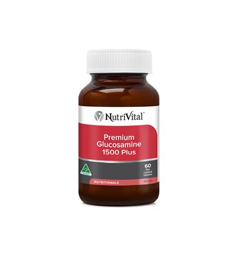 NutriVital Premium Glucosamine 1500 Plus Tablet Image