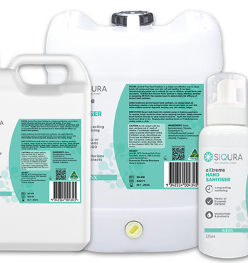 Siqura eXtreme Hand Sanitiser and Protectant Image