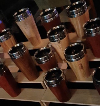 Timber Travel Mugs - Small & Large Image