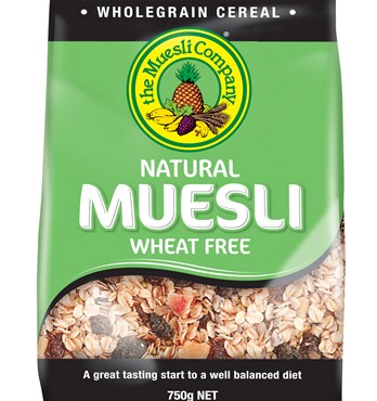 The Muesli Company, Natural Muesli 750g Image