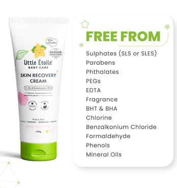 Little Étoile Baby Care Skin Recovery Cream For Very Dry & Sensitive Skin (0+ months)  Image
