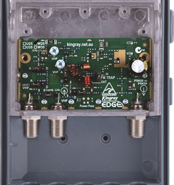 Kingray MHW25FS VHF/UHF Masthead Amplifier Image