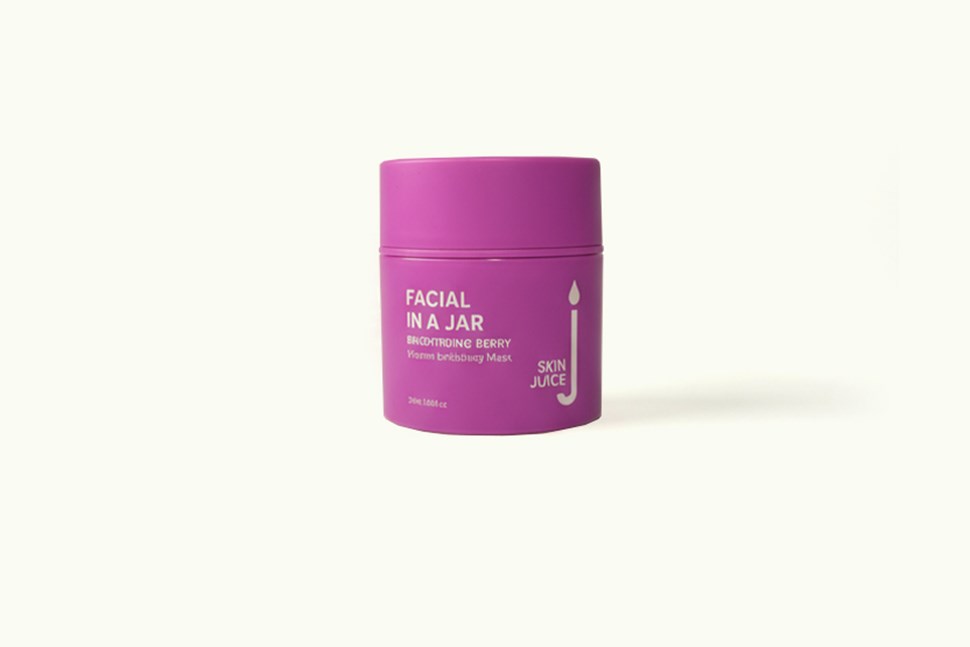 Facial In A Jar - Brightening Berry Express Exfoliating Mask