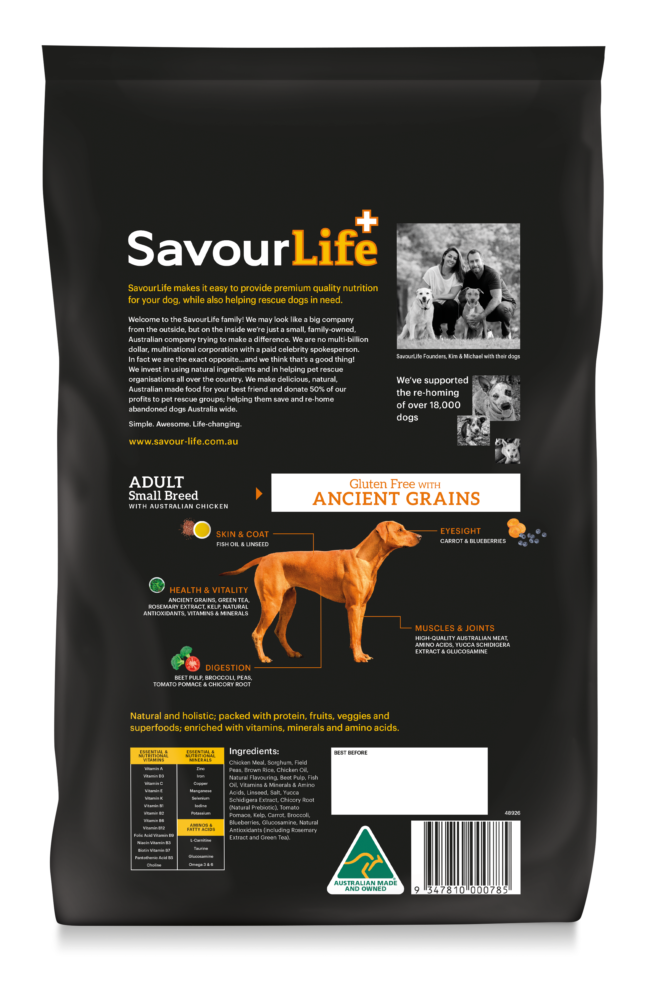 savourlife puppy 20kg