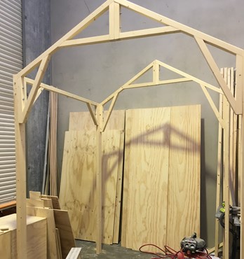 Pitched Roof Frame Image