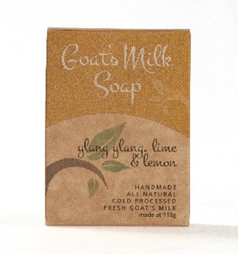Goat's Milk Soap- Ylang Ylang, Lime & Lemon Image