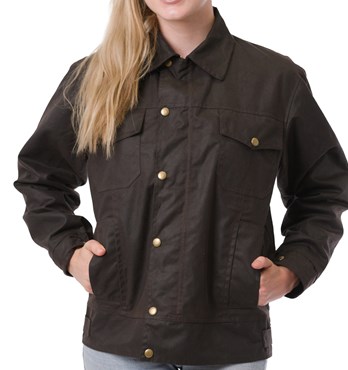 Unisex Oilskin/ Dryskin Bomber Jacket Image