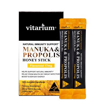 Vitarium Manuka & Propolis Honey Stick Image