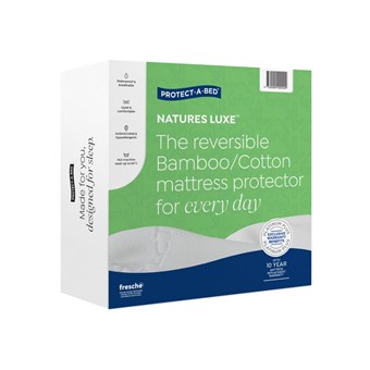 Natures Luxe Bamboo/Cotton Mattress & Pillow Protector 
