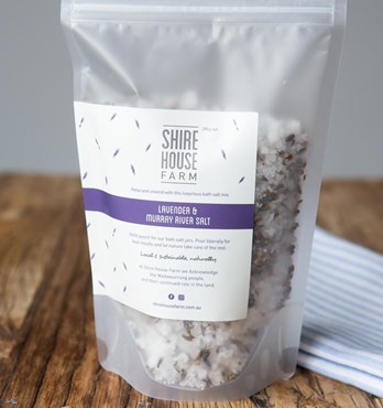 Lavender Bath Salt Refill Pouch Image