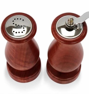 Jarrah Pepper Grinder and Salt Shaker Set Image