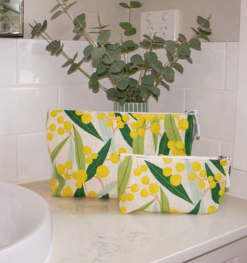 Large, Small Cosmetic Bag Image