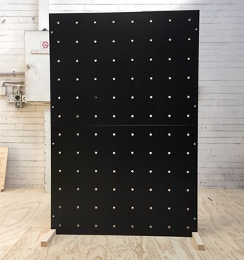 Black Facade Freestanding Pegboards Image