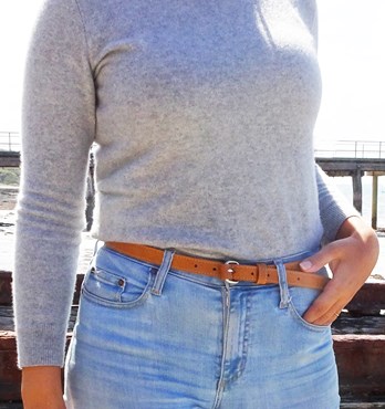 Rathdowne Roller belt in tan Image