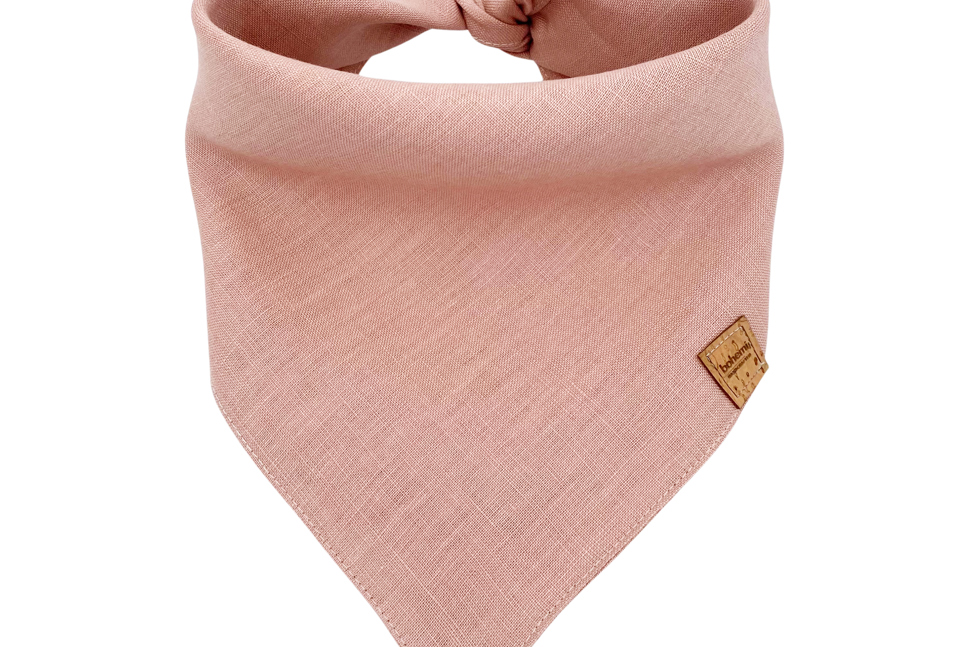 100% Linen Dog Bandanas