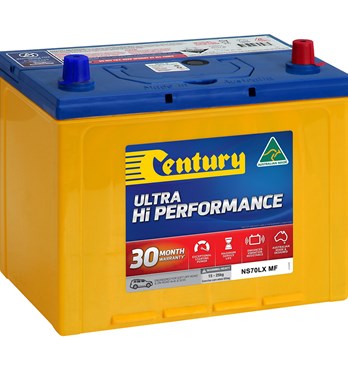 Century Ultra Hi Performance 4x4 NS70LX MF Battery Image