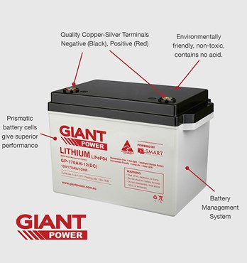 Giant Power Lithium Battery Image