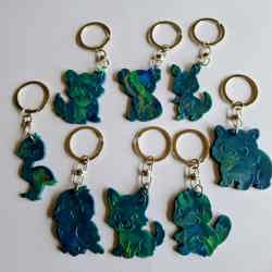 Recycled Plastic Keyrings