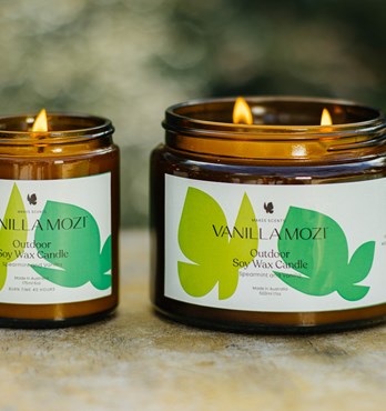 Vanilla Mozi Outdoor Soy Wax Candles Image