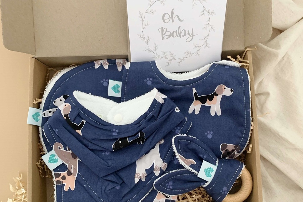 Handmade Baby Boy Gift Set – Doggy
