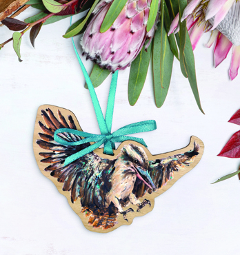 Wooden Christmas 'bauble' Image